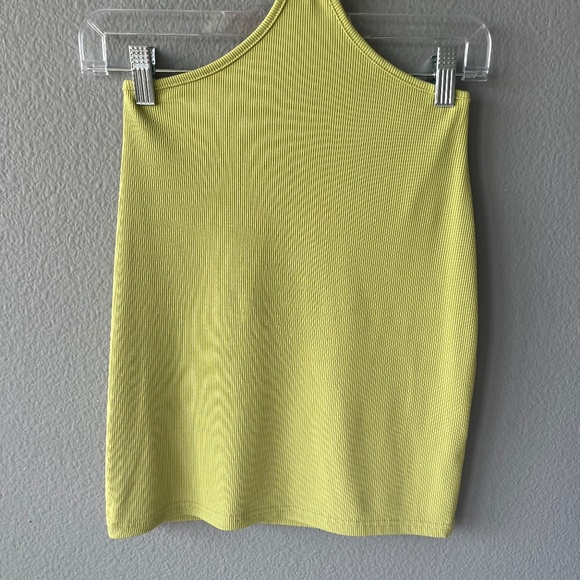 Knot Front Cutout Ribbed Mini Dress - Picture 8 of 12